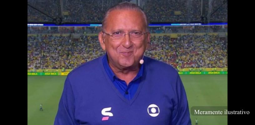 Galvão Bueno em evento.