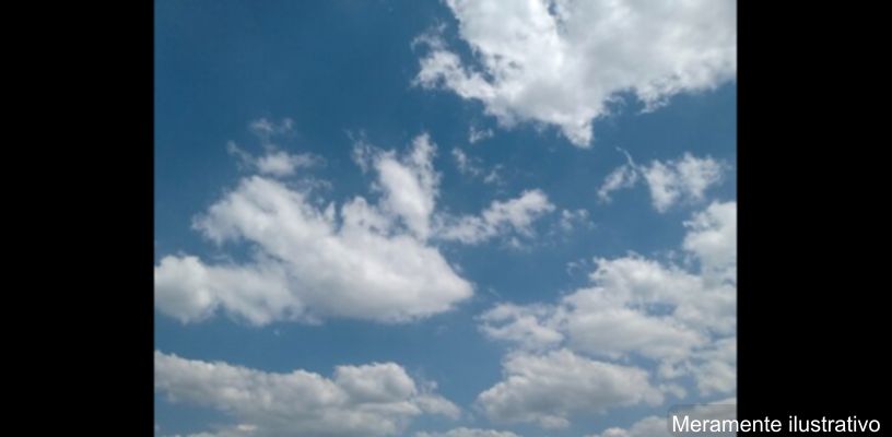 Pôr do sol com silhueta de Jesus capturado por moradora de Jandaia do Sul