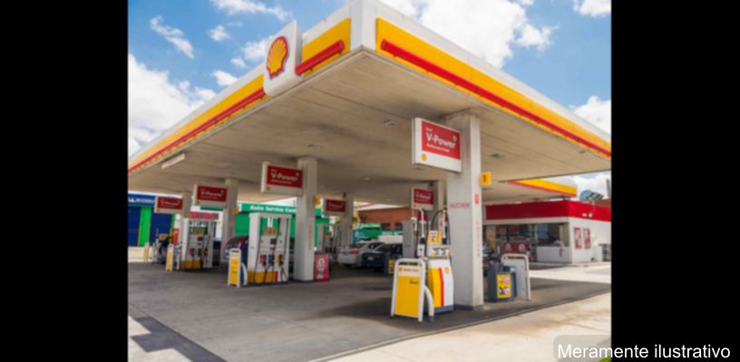 Posto de combustíveis em Marumbi