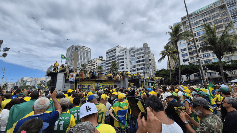 Estimativa de público em ato político