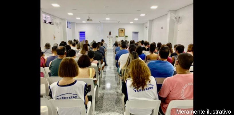 Palestra no Centro Espírita